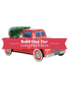 Silver Crane - Christmas Truck with Tree Tin with Choc Chip Cookies & Christmas Spice Cookies - 6 x 150g