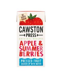 Cawston Press - Apple & Summer Berries Juice - 18 x 200ml