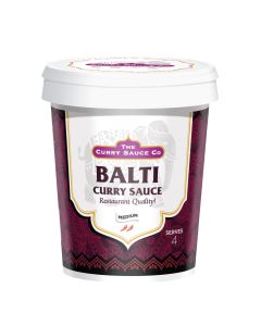 The Curry Sauce Co - Medium Balti Curry Sauce - 6 x 475g