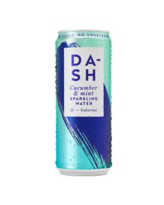 Dash Water - Sparkling Water Infused with Wonky Cucumbers & Mint - 12 x 330ml