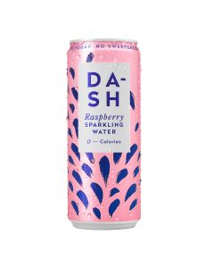 Dash Water - Sparkling Water infused with Wonky Raspberries - 12 x 330ml