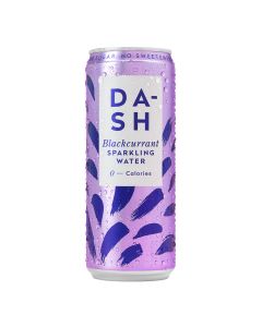 Dash Water - Sparkling Water Infused with Wonky Blackcurrants - 12 x 330ml