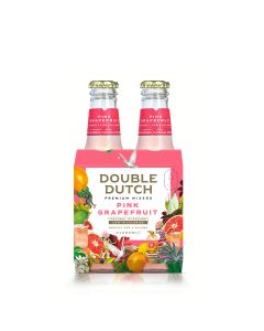 Double Dutch - Pink Grapefruit Soda Bottles - 6 x (4 x 200ml)