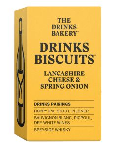 The Drinks Bakery - Lancashire Cheese & Spring Onion - 8 x 36g