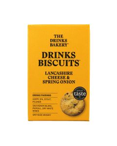 The Drinks Bakery - Lancashire Cheese & Spring Onion - 4 x 110g