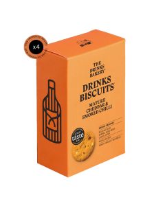 The Drinks Bakery - Mature Cheddar & Smoked Chilli - 4 x 110g
