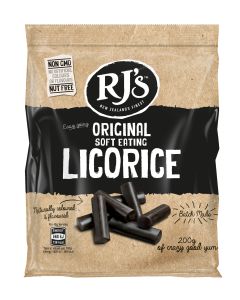 RJ's Licorice - Natural Soft Eating Licorice - 12 x 300g