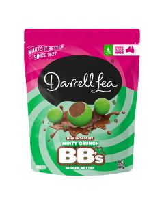 Darrell Lea - Minty Milk Chocolate BB's - 12 x 168g