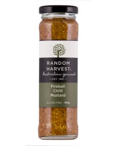 Random Harvest - Fireball Chilli Mustard - 8 x 150g