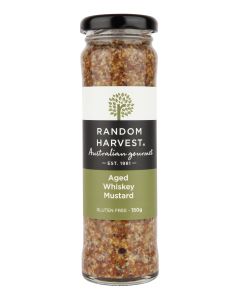 Random Harvest - Aged Whiskey Mustard - 8 x 150g
