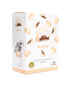 Stephan Destrooper - White Chocolate 10 Piece Mallow Cake Gift Box - 6 x 220g