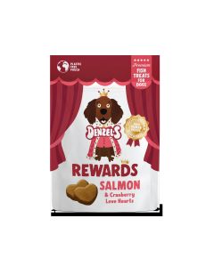 Denzel's - Rewards: Salmon & Cranberry Love Hearts - 10 x 70g