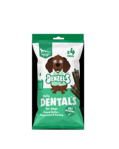 Denzel's - Daily Dentals for Large Dogs Peanut Butter - 10 x 120g