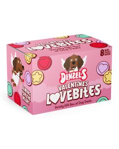Denzels - Valentines Lovebites: Variety Gift Box for Dogs - 4 x 96g