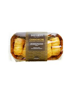 Diforti - Cannoncini Sfoglia Hazelnut Chocolate - 6 x 150g