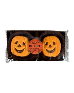 Diforti - Hazelnut filled Chocolate Pumpkin Biscuits (4 Biscuits) - 6 x 200g