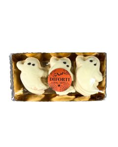 Diforti - Ghosts coated in White Chocolate Cream Biscuits (6 Biscuits) - 6 x 200g