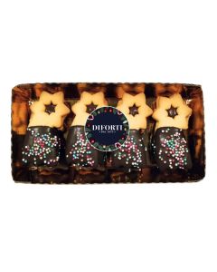 Diforti - Milk Chocolate Shooting Star Biscuits - 6 x 200g