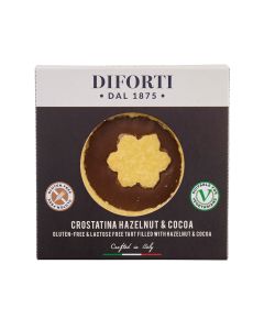 Diforti - Crostatina Hazlenut & Cocoa - 12 x 55g