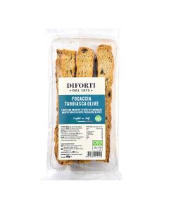 Diforti - Taggiasca Olive Focaccia - 10 x 100g