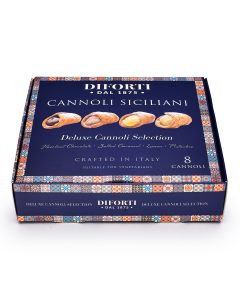 Diforti - Deluxe 8 Piece Cannoli Selection - 12 x 200g
