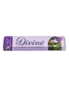 Divine Chocolate - Fairtrade 70% Dark Chocolate - 30 x 35g
