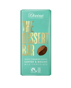 Divine Chocolate - Milk Choc Tiramisu - 10 x 180g