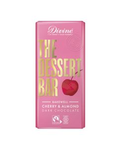 Divine Chocolate - Fairtrade Dark Chocolate Bakewell - 10 x 180g