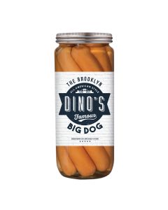 Dino's - The Brooklyn Big Dog Smoked Pork Hotdogs - 6 x 720g