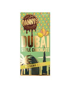 Danny's Chocolates - Dubai Style Pistachio & Knafeh Chocolate Bar - 10 x 190g