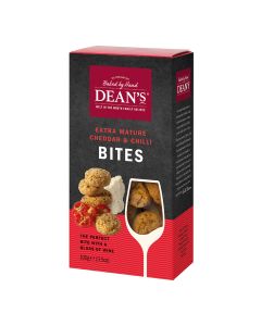 Dean's - Extra Mature Cheddar & Chilli Bites  - 10 x 100g