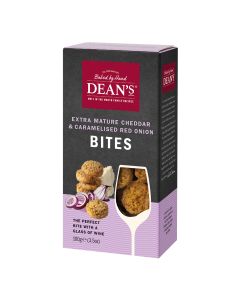 Dean's - Extra Mature Cheddar & Caramelised Onion Bites  - 10 x 100g