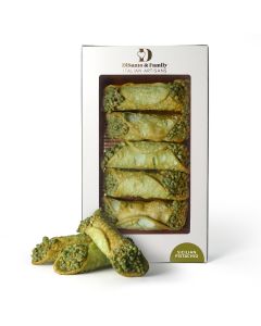 DiSanto & Family  - Sicilian Pistachio Sicilian Cannoli  - 6 x 200g