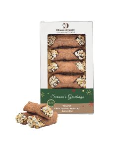 DiSanto & Family  - Velvet Chocloate Nougat Cannoli - 6 x 200g