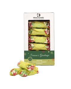 DiSanto & Family  - Festive Pistachio Crunch Cannoli - 6 x 200g