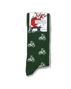 Diddly Squat Farm Shop - Green Tractor Socks - 10 x 1 Pair