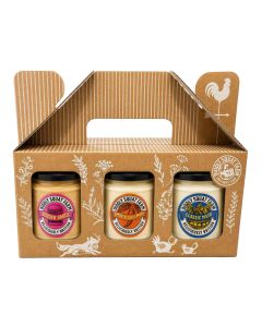 Diddly Squat Farm - Mayo Sauce Trio inc. 1 x Burger Sauce, 1 x Smoked Chilli Mayo & 1 x Classic Mayo - 10 x 750g