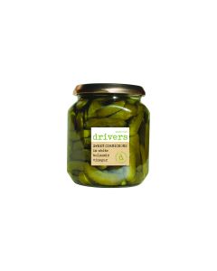 Drivers - Cornichons in White Balsamic Vinegar - 6 x 550g