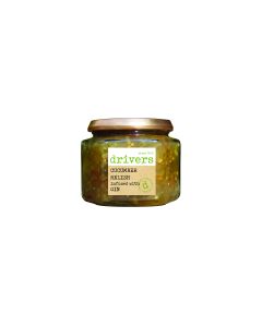 Drivers - Cucumber Relish Infused with Gin - 6 x 350g