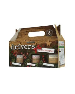 Drivers  - Christmas Gift Box….Box includes 550g 1906 Pickled Onions, 350g Christmas Pickle, 350g Chunky Piccalilli - 4 x 1250g