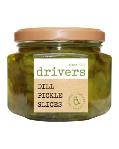 Drivers - Dill Pickle Slices - 6 x 350g