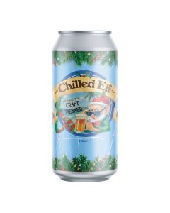 Ridgeway Brewing - Chilled Elf Craft Pilsner Can 4.4% ABV - 12 x 440ml