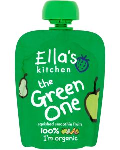 Ella's Kitchen - Organic Smoothie Fruit The Green One - 12 x 90g