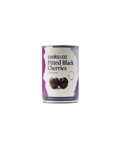 Cooks & Co - Pitted Black Cherries in Syrup - 6 x 425g