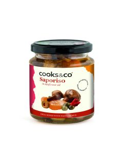 Cooks & Co - Saporiso Mixed Veg in Oil - 6 x 280g