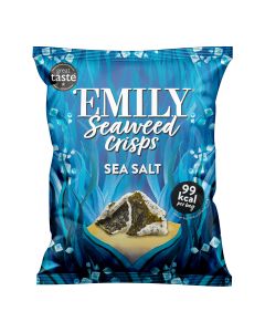 Emily - Salt Seaweed Crisps - 12 x 18g