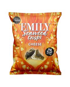 Emily - Cheese Seaweed Crisps - 12 x 18g