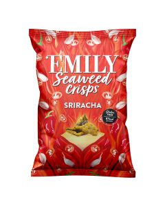 Emily - Sriracha Seaweed Crisps - 8 x 50g