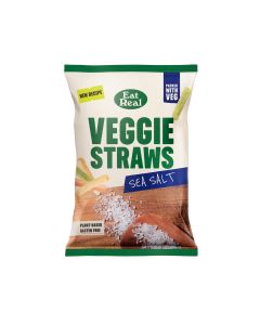 Eat Real - REALEST Sea Salt Veggie Straws - 10 x 110g