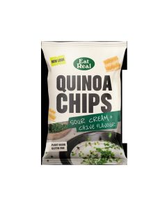 Eat Real - REALEST Sour Cream & Chive Quinoa Chips - 10 x 90g